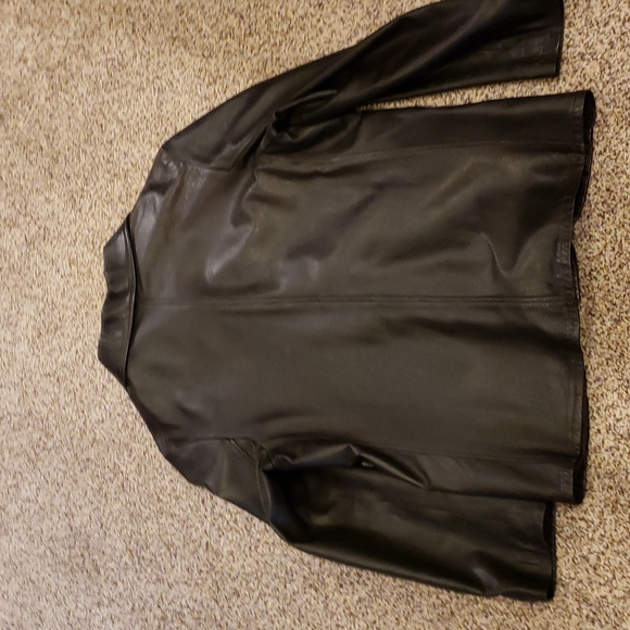 Vintage Italian Leather Jacket - Picture 2 of 4